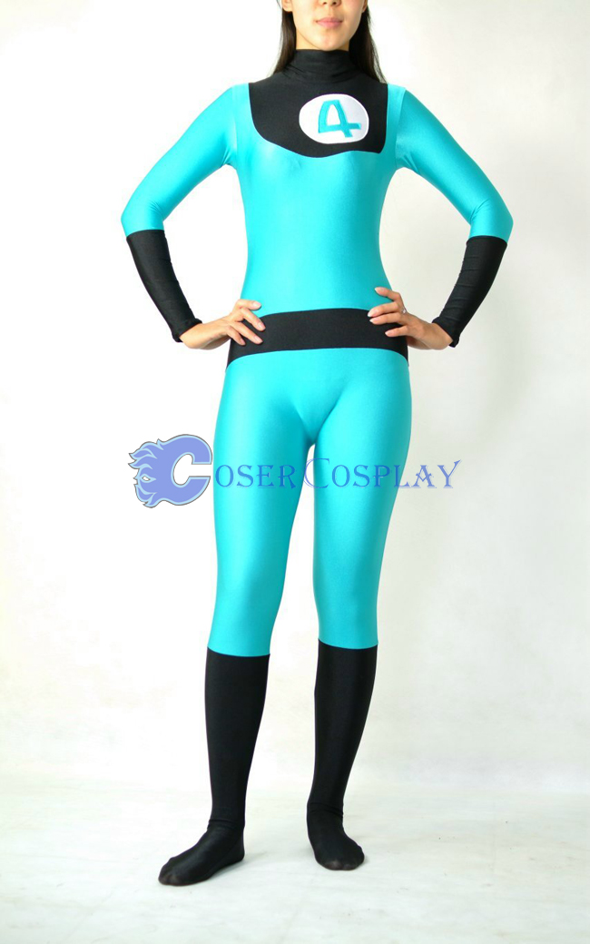 Marvel Sue Storm Catsuit Cosplay Costume